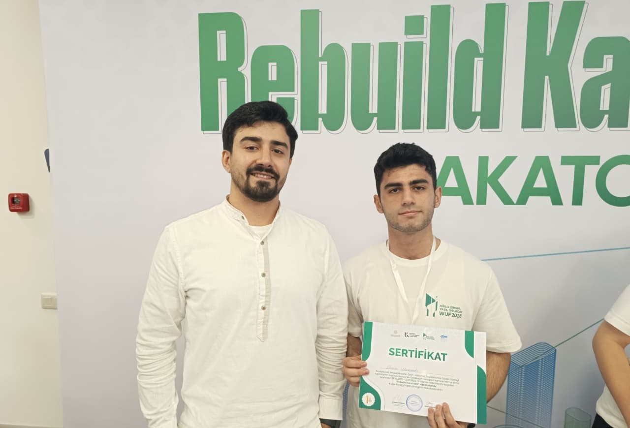 BMU tələbələri “Rebuild Karabakh” hakatonunda qalib olublar