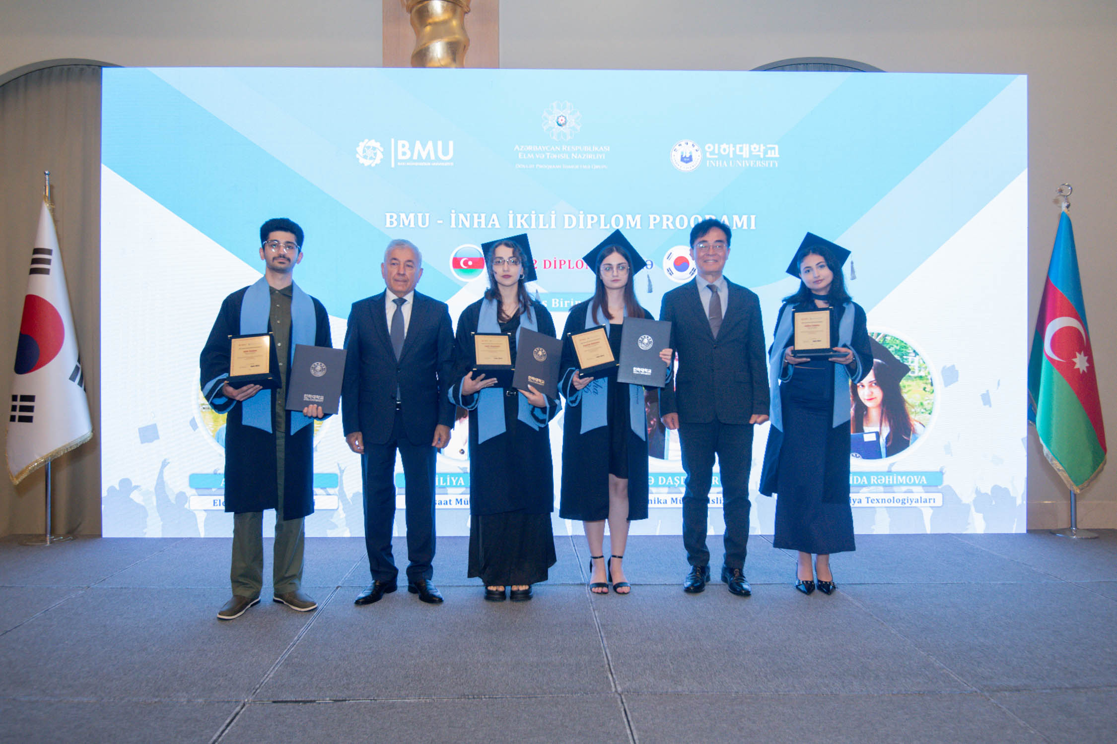 BMU-İNHA İDP-nin III məzun buraxılışı keçirilib
