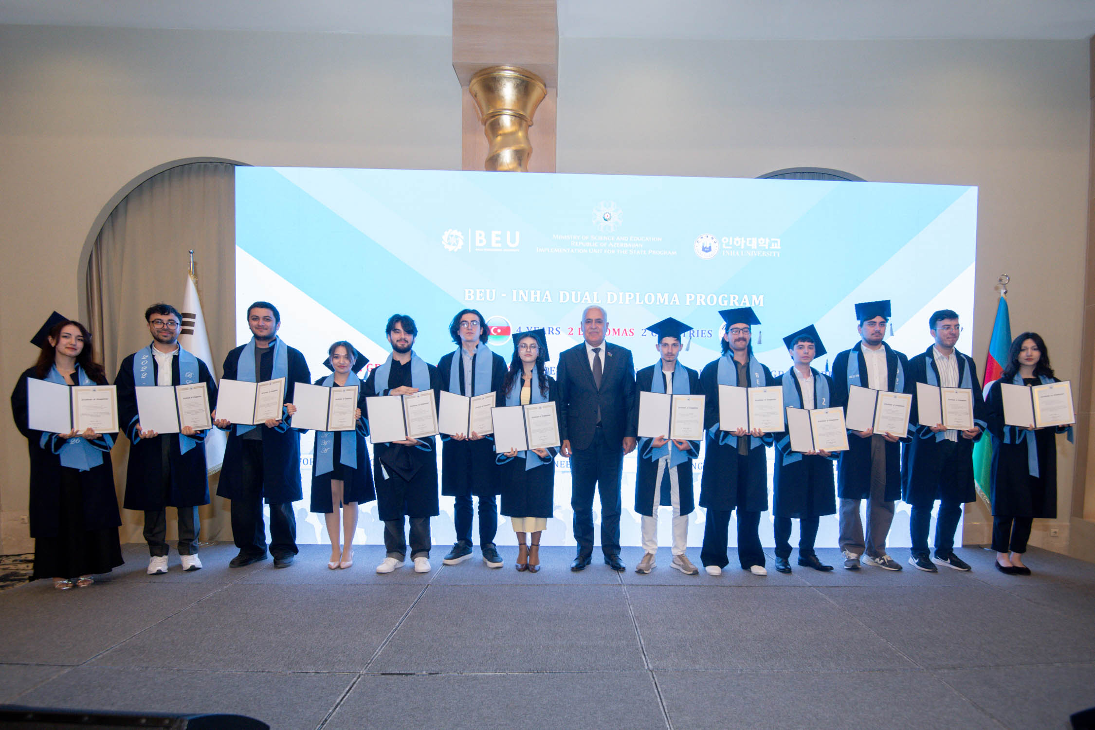 BMU-İNHA İDP-nin III məzun buraxılışı keçirilib