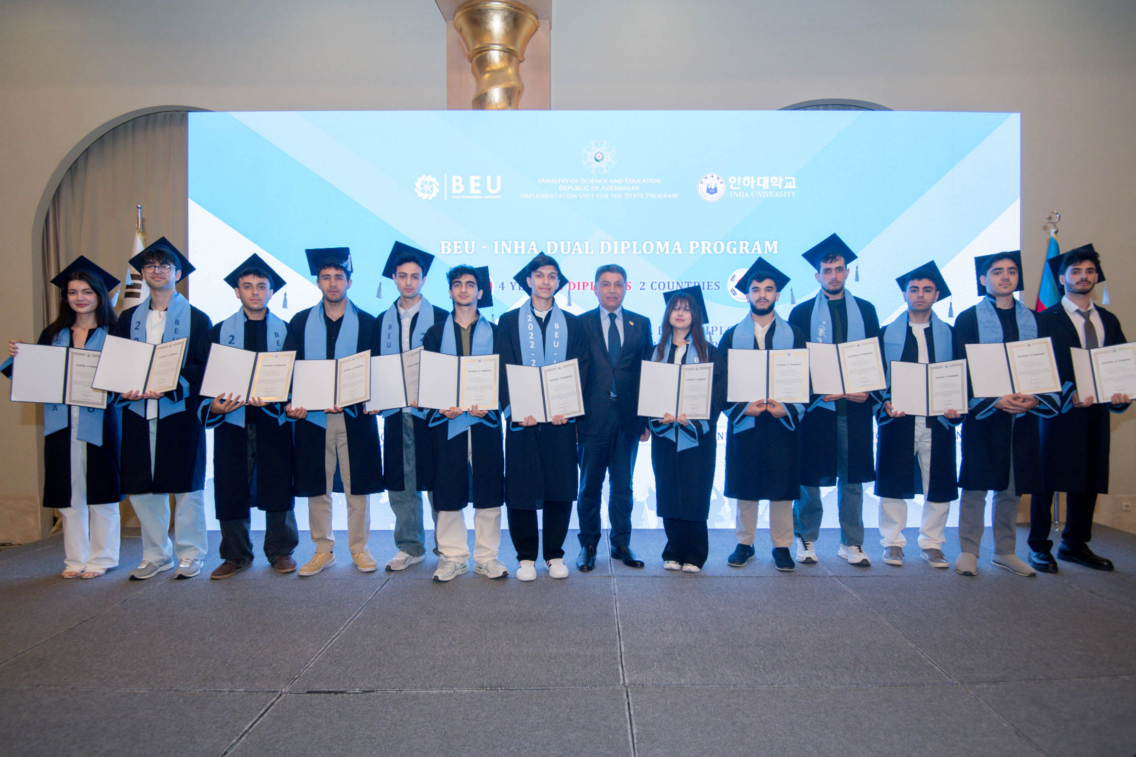 BMU-İNHA İDP-nin III məzun buraxılışı keçirilib