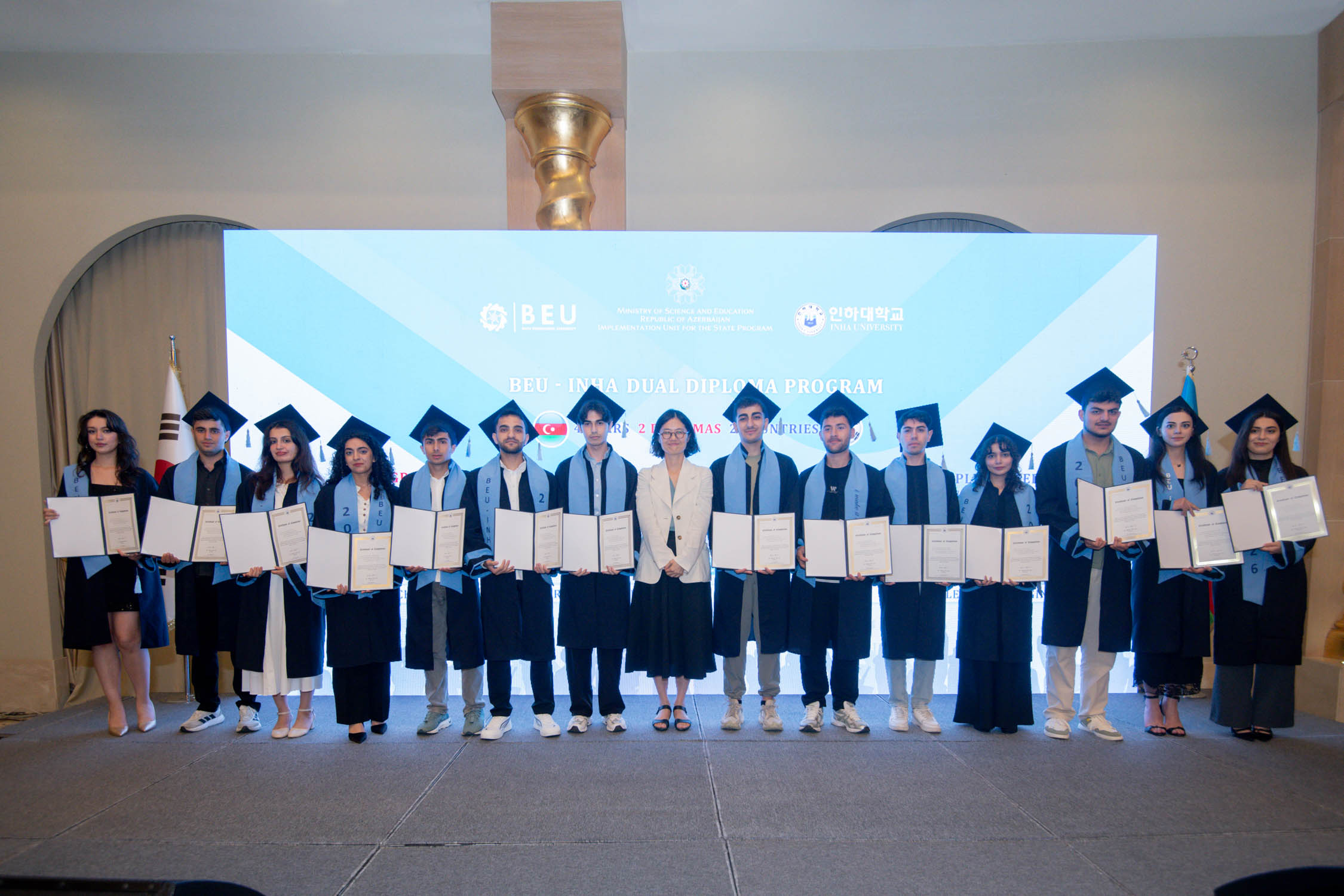 BMU-İNHA İDP-nin III məzun buraxılışı keçirilib