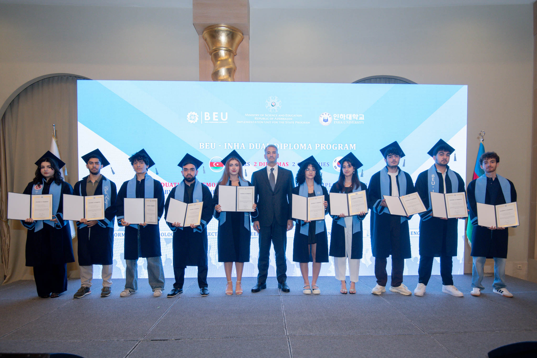 BMU-İNHA İDP-nin III məzun buraxılışı keçirilib