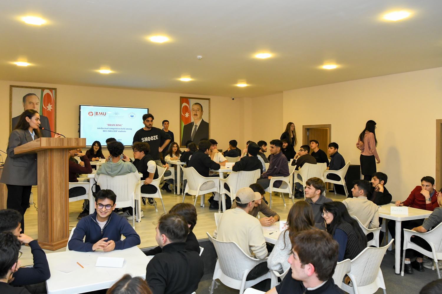 BMU-İNHA İDP tələbələri arasında intellektual yarış