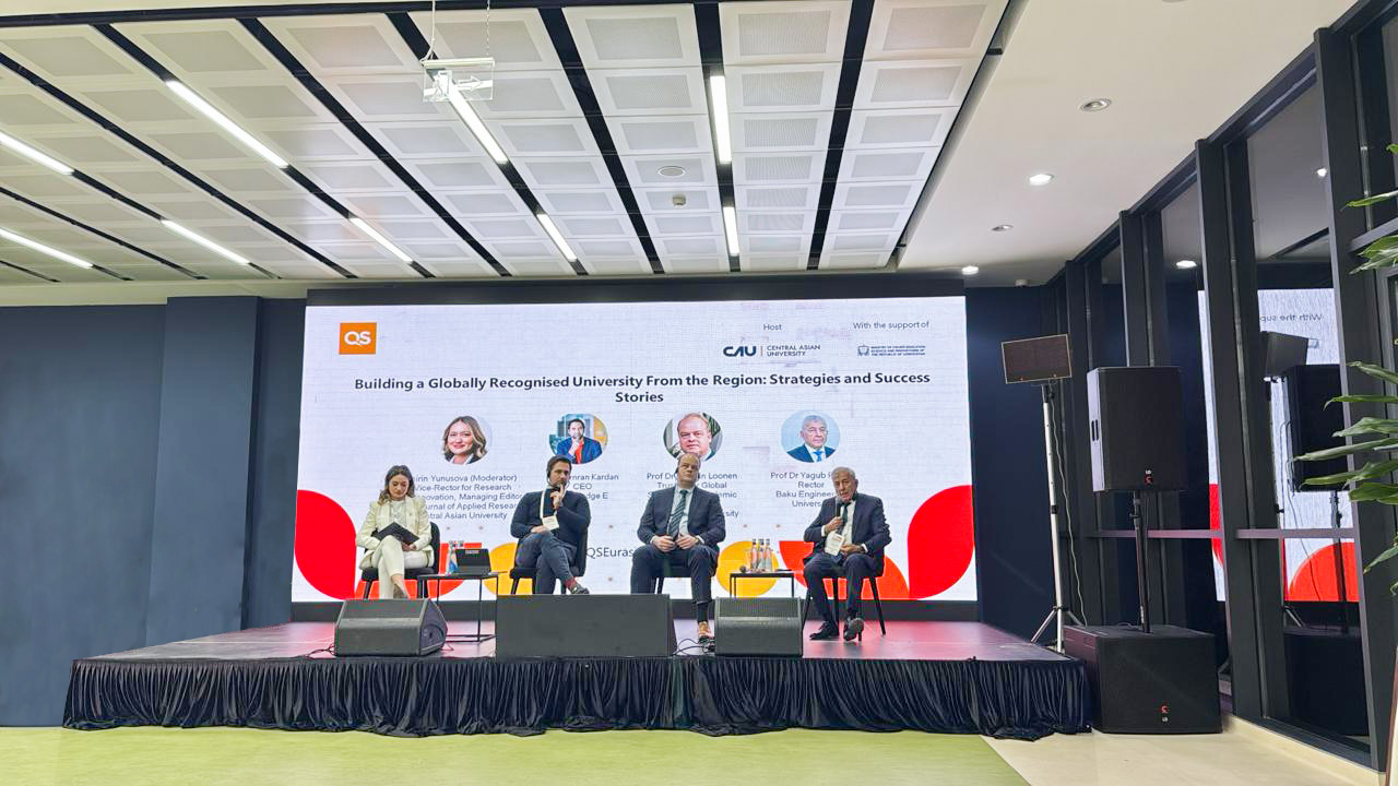 Rektor QS forumunda BMU-nun innovasiya və beynəlxalq tərəfdaşlıq modelini təqdim edib